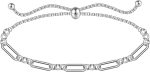 925 Sterling Silver Ankle Bracelet Multilayer Anklets for Women Satellite, Star, Cross, Circle, Butterfly, Teardrop, Oval Disk Layered Anklet Beach Jewelry
